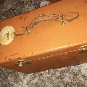 Mark Cross 19th century small travel trunk